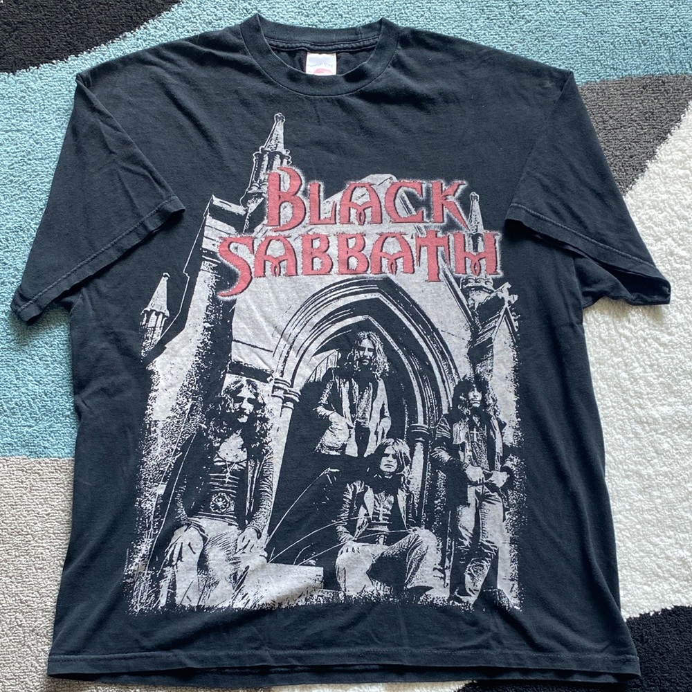 Black Sabbath Band Tee - Black